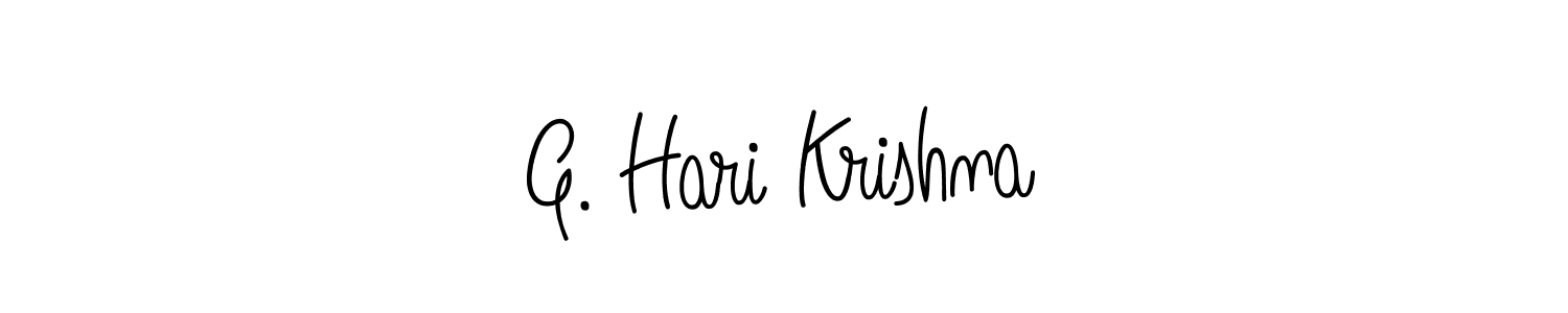 Make a short G. Hari Krishna signature style. Manage your documents anywhere anytime using Angelique-Rose-font-FFP. Create and add eSignatures, submit forms, share and send files easily. G. Hari Krishna signature style 5 images and pictures png