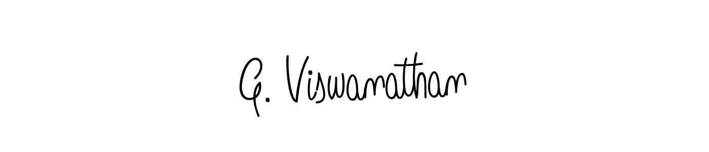 How to make G. Viswanathan name signature. Use Angelique-Rose-font-FFP style for creating short signs online. This is the latest handwritten sign. G. Viswanathan signature style 5 images and pictures png