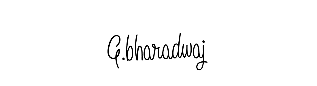 How to make G.bharadwaj signature? Angelique-Rose-font-FFP is a professional autograph style. Create handwritten signature for G.bharadwaj name. G.bharadwaj signature style 5 images and pictures png