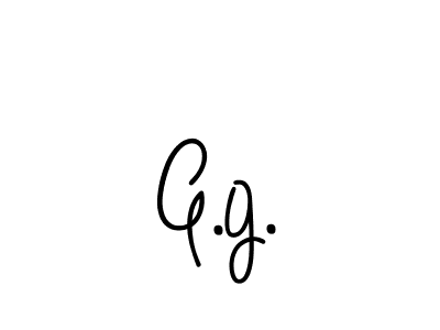 How to make G.g. name signature. Use Angelique-Rose-font-FFP style for creating short signs online. This is the latest handwritten sign. G.g. signature style 5 images and pictures png