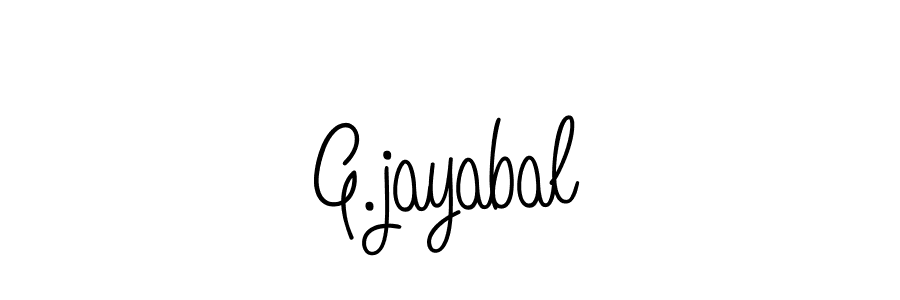 if you are searching for the best signature style for your name G.jayabal. so please give up your signature search. here we have designed multiple signature styles  using Angelique-Rose-font-FFP. G.jayabal signature style 5 images and pictures png