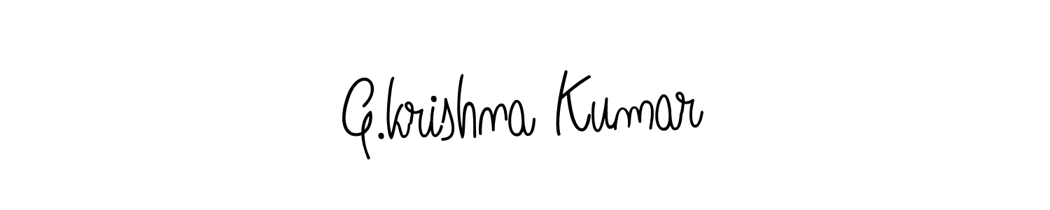 This is the best signature style for the G.krishna Kumar name. Also you like these signature font (Angelique-Rose-font-FFP). Mix name signature. G.krishna Kumar signature style 5 images and pictures png