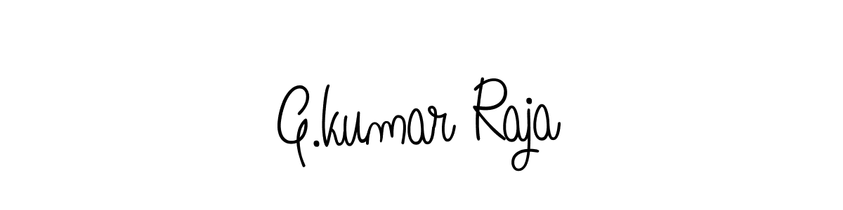 How to make G.kumar Raja signature? Angelique-Rose-font-FFP is a professional autograph style. Create handwritten signature for G.kumar Raja name. G.kumar Raja signature style 5 images and pictures png