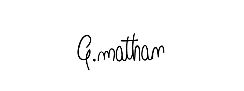 if you are searching for the best signature style for your name G.mathan. so please give up your signature search. here we have designed multiple signature styles  using Angelique-Rose-font-FFP. G.mathan signature style 5 images and pictures png