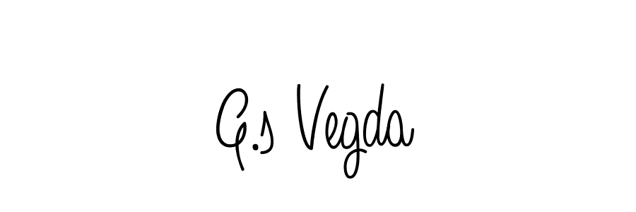 How to Draw G.s Vegda signature style? Angelique-Rose-font-FFP is a latest design signature styles for name G.s Vegda. G.s Vegda signature style 5 images and pictures png