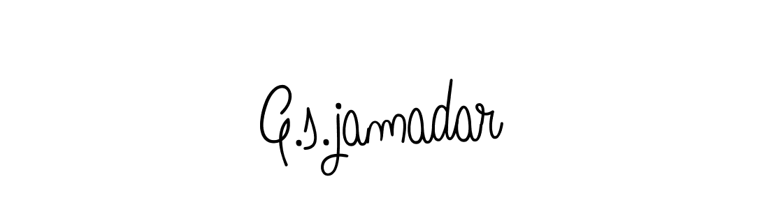 Best and Professional Signature Style for G.s.jamadar. Angelique-Rose-font-FFP Best Signature Style Collection. G.s.jamadar signature style 5 images and pictures png