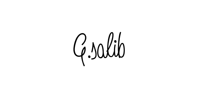 Here are the top 10 professional signature styles for the name G.salib. These are the best autograph styles you can use for your name. G.salib signature style 5 images and pictures png