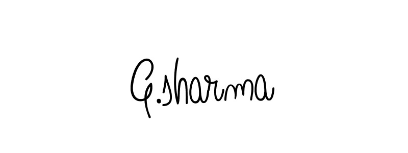 Check out images of Autograph of G.sharma name. Actor G.sharma Signature Style. Angelique-Rose-font-FFP is a professional sign style online. G.sharma signature style 5 images and pictures png