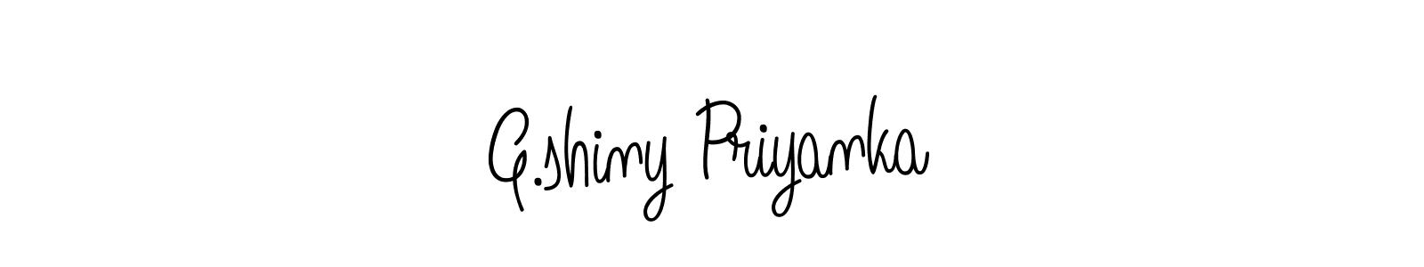 Also You can easily find your signature by using the search form. We will create G.shiny Priyanka name handwritten signature images for you free of cost using Angelique-Rose-font-FFP sign style. G.shiny Priyanka signature style 5 images and pictures png