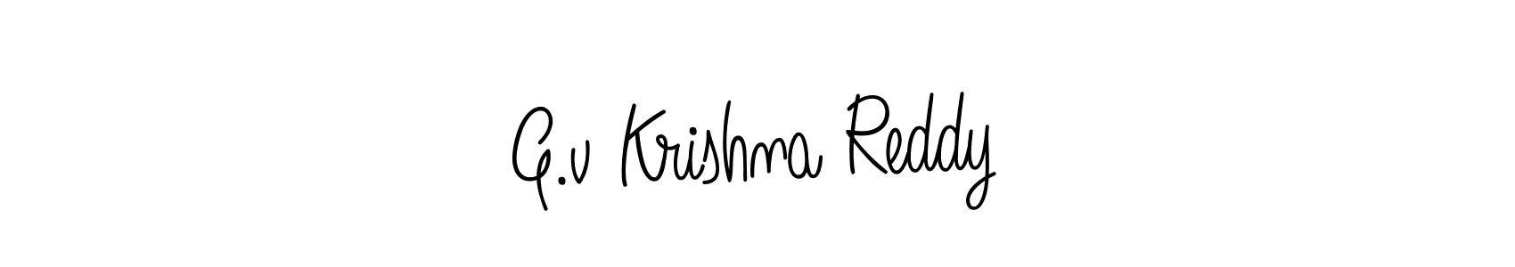 Make a short G.v Krishna Reddy signature style. Manage your documents anywhere anytime using Angelique-Rose-font-FFP. Create and add eSignatures, submit forms, share and send files easily. G.v Krishna Reddy signature style 5 images and pictures png