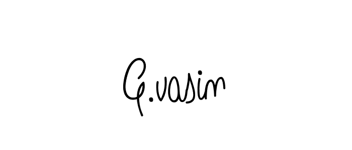 This is the best signature style for the G.vasin name. Also you like these signature font (Angelique-Rose-font-FFP). Mix name signature. G.vasin signature style 5 images and pictures png