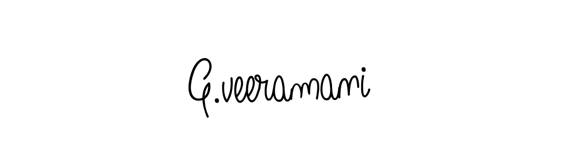 if you are searching for the best signature style for your name G.veeramani. so please give up your signature search. here we have designed multiple signature styles  using Angelique-Rose-font-FFP. G.veeramani signature style 5 images and pictures png