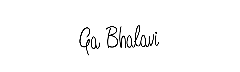 The best way (Angelique-Rose-font-FFP) to make a short signature is to pick only two or three words in your name. The name Ga Bhalavi include a total of six letters. For converting this name. Ga Bhalavi signature style 5 images and pictures png