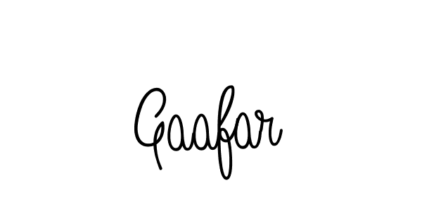 Once you've used our free online signature maker to create your best signature Angelique-Rose-font-FFP style, it's time to enjoy all of the benefits that Gaafar name signing documents. Gaafar signature style 5 images and pictures png