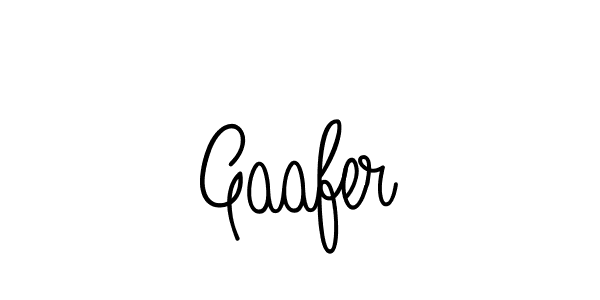 Also we have Gaafer name is the best signature style. Create professional handwritten signature collection using Angelique-Rose-font-FFP autograph style. Gaafer signature style 5 images and pictures png
