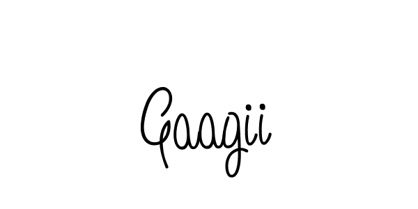 You can use this online signature creator to create a handwritten signature for the name Gaagii. This is the best online autograph maker. Gaagii signature style 5 images and pictures png