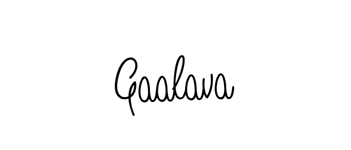 Also we have Gaalava name is the best signature style. Create professional handwritten signature collection using Angelique-Rose-font-FFP autograph style. Gaalava signature style 5 images and pictures png