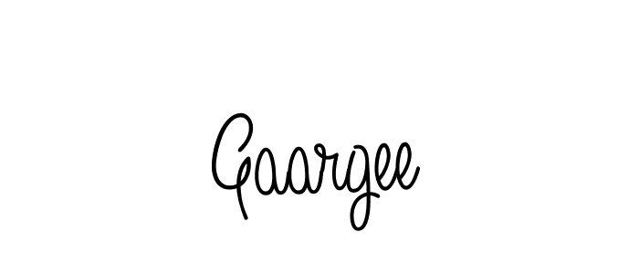 Create a beautiful signature design for name Gaargee. With this signature (Angelique-Rose-font-FFP) fonts, you can make a handwritten signature for free. Gaargee signature style 5 images and pictures png