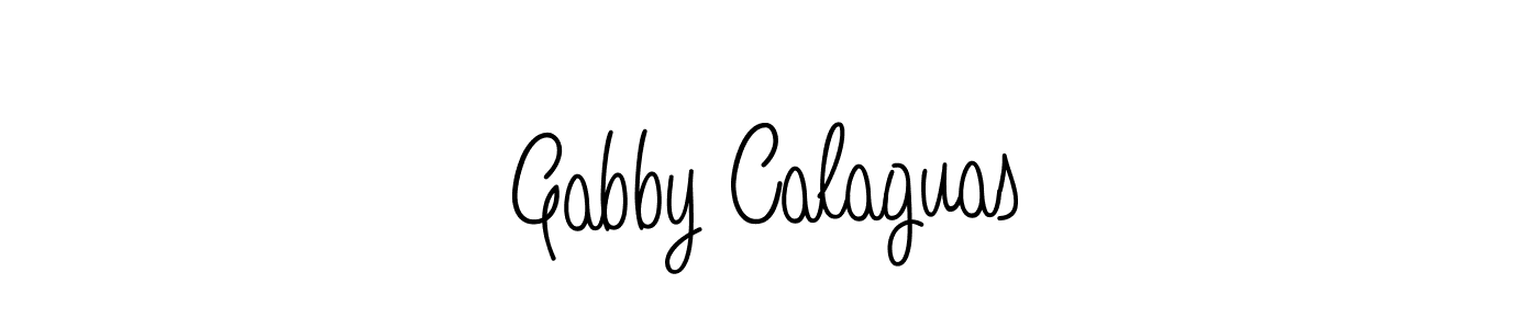 Make a short Gabby Calaguas signature style. Manage your documents anywhere anytime using Angelique-Rose-font-FFP. Create and add eSignatures, submit forms, share and send files easily. Gabby Calaguas signature style 5 images and pictures png