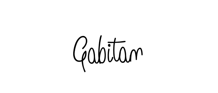 How to Draw Gabitan signature style? Angelique-Rose-font-FFP is a latest design signature styles for name Gabitan. Gabitan signature style 5 images and pictures png