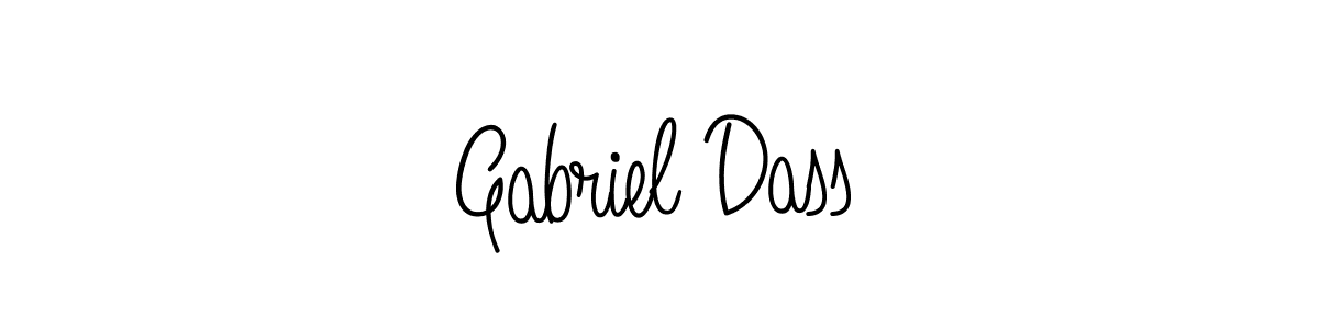 Angelique-Rose-font-FFP is a professional signature style that is perfect for those who want to add a touch of class to their signature. It is also a great choice for those who want to make their signature more unique. Get Gabriel Dass name to fancy signature for free. Gabriel Dass signature style 5 images and pictures png