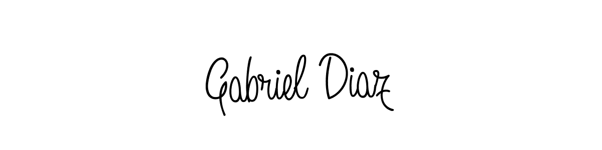 Make a short Gabriel Diaz signature style. Manage your documents anywhere anytime using Angelique-Rose-font-FFP. Create and add eSignatures, submit forms, share and send files easily. Gabriel Diaz signature style 5 images and pictures png