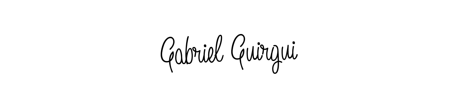 Also we have Gabriel Guirgui name is the best signature style. Create professional handwritten signature collection using Angelique-Rose-font-FFP autograph style. Gabriel Guirgui signature style 5 images and pictures png