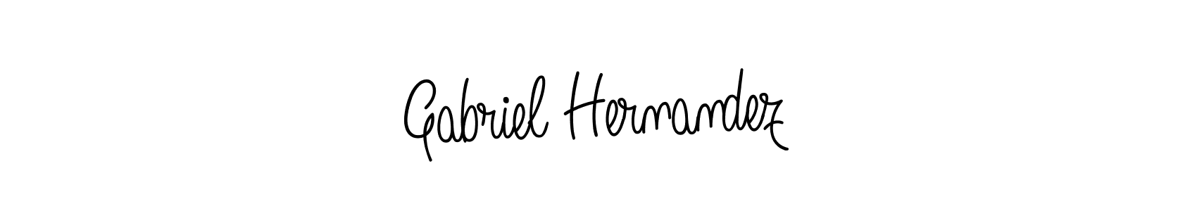 How to Draw Gabriel Hernandez signature style? Angelique-Rose-font-FFP is a latest design signature styles for name Gabriel Hernandez. Gabriel Hernandez signature style 5 images and pictures png