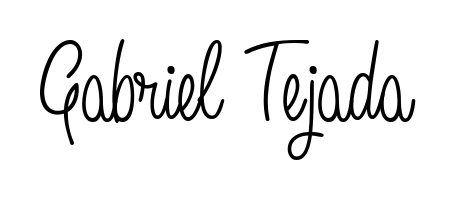 The Angelique-Rose-font-FFP lettering style adds unique flourish to name Gabriel Tejada. Stand out with a custom digital autograph made in seconds. Gabriel Tejada signature style 5 images and pictures png
