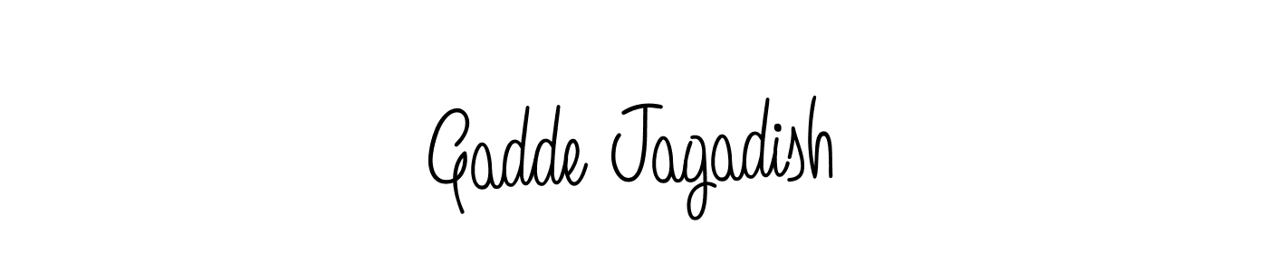 How to make Gadde Jagadish signature? Angelique-Rose-font-FFP is a professional autograph style. Create handwritten signature for Gadde Jagadish name. Gadde Jagadish signature style 5 images and pictures png