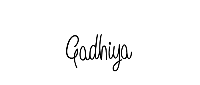 Also You can easily find your signature by using the search form. We will create Gadhiya name handwritten signature images for you free of cost using Angelique-Rose-font-FFP sign style. Gadhiya signature style 5 images and pictures png