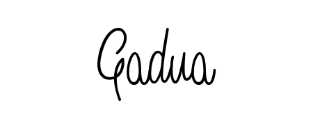 You can use this online signature creator to create a handwritten signature for the name Gadua. This is the best online autograph maker. Gadua signature style 5 images and pictures png