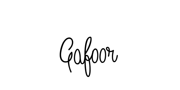 The best way (Angelique-Rose-font-FFP) to make a short signature is to pick only two or three words in your name. The name Gafoor include a total of six letters. For converting this name. Gafoor signature style 5 images and pictures png