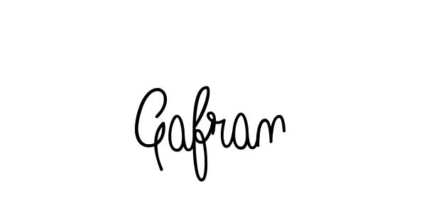 How to make Gafran name signature. Use Angelique-Rose-font-FFP style for creating short signs online. This is the latest handwritten sign. Gafran signature style 5 images and pictures png