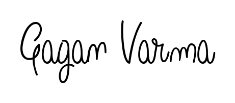 Looking for an artistic signature for Gagan Varma? The Angelique-Rose-font-FFP calligraphy style gives a sophisticated flow suitable for business cards and emails. Gagan Varma signature style 5 images and pictures png