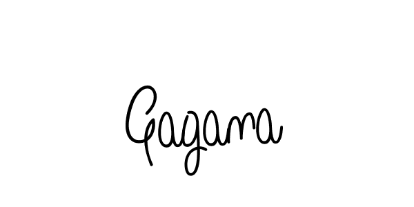 Create a beautiful signature design for name Gagana. With this signature (Angelique-Rose-font-FFP) fonts, you can make a handwritten signature for free. Gagana signature style 5 images and pictures png