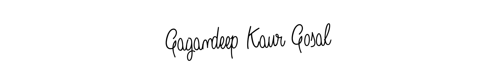 if you are searching for the best signature style for your name Gagandeep Kaur Gosal. so please give up your signature search. here we have designed multiple signature styles  using Angelique-Rose-font-FFP. Gagandeep Kaur Gosal signature style 5 images and pictures png