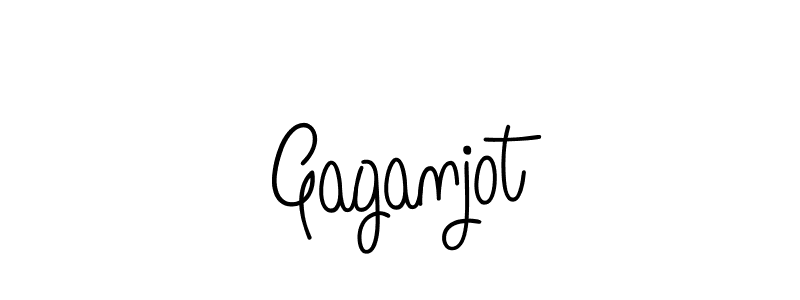 Also we have Gaganjot name is the best signature style. Create professional handwritten signature collection using Angelique-Rose-font-FFP autograph style. Gaganjot signature style 5 images and pictures png
