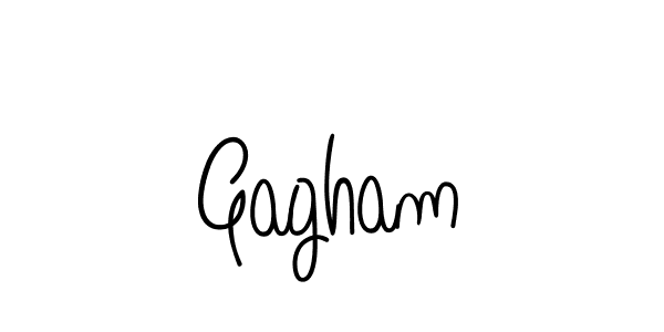 Also we have Gagham name is the best signature style. Create professional handwritten signature collection using Angelique-Rose-font-FFP autograph style. Gagham signature style 5 images and pictures png