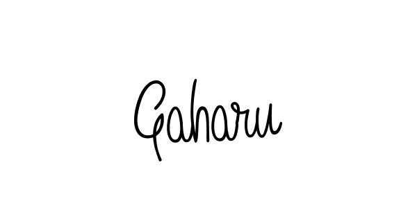 if you are searching for the best signature style for your name Gaharu. so please give up your signature search. here we have designed multiple signature styles  using Angelique-Rose-font-FFP. Gaharu signature style 5 images and pictures png