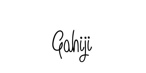 Make a short Gahiji signature style. Manage your documents anywhere anytime using Angelique-Rose-font-FFP. Create and add eSignatures, submit forms, share and send files easily. Gahiji signature style 5 images and pictures png