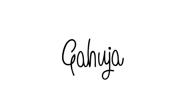 Best and Professional Signature Style for Gahuja. Angelique-Rose-font-FFP Best Signature Style Collection. Gahuja signature style 5 images and pictures png