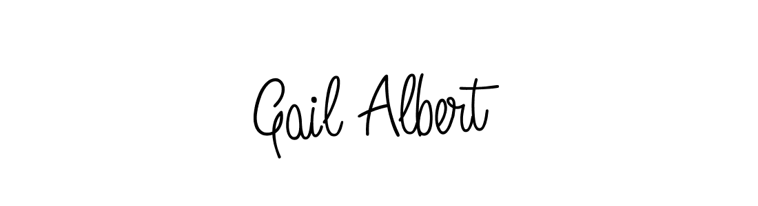 Here are the top 10 professional signature styles for the name Gail Albert. These are the best autograph styles you can use for your name. Gail Albert signature style 5 images and pictures png