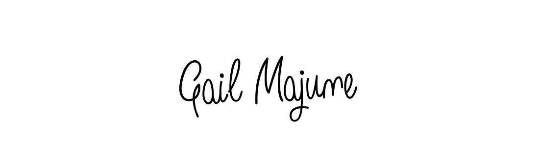 Make a beautiful signature design for name Gail Majune. Use this online signature maker to create a handwritten signature for free. Gail Majune signature style 5 images and pictures png