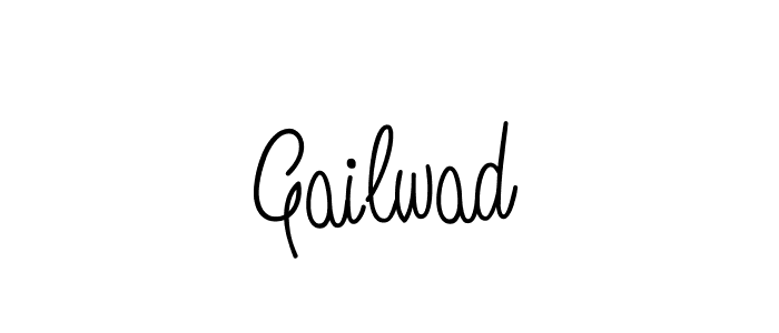 Make a beautiful signature design for name Gailwad. Use this online signature maker to create a handwritten signature for free. Gailwad signature style 5 images and pictures png