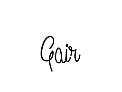 The best way (Angelique-Rose-font-FFP) to make a short signature is to pick only two or three words in your name. The name Gair include a total of six letters. For converting this name. Gair signature style 5 images and pictures png