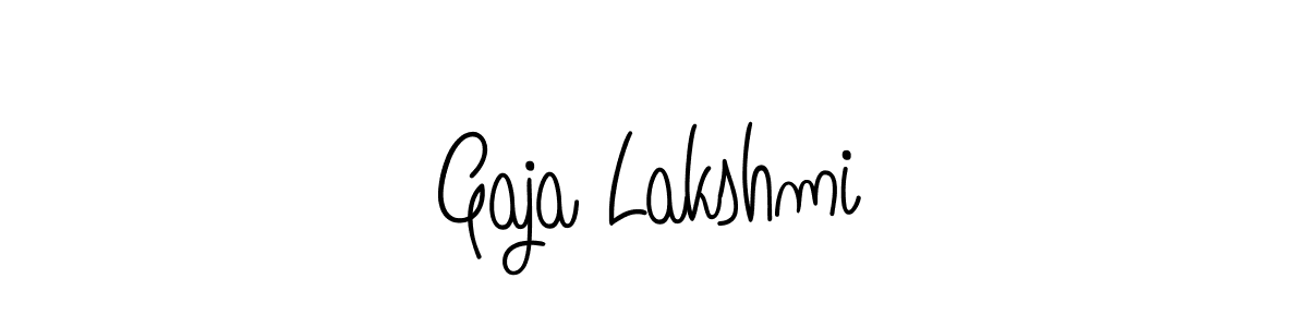 Once you've used our free online signature maker to create your best signature Angelique-Rose-font-FFP style, it's time to enjoy all of the benefits that Gaja Lakshmi name signing documents. Gaja Lakshmi signature style 5 images and pictures png