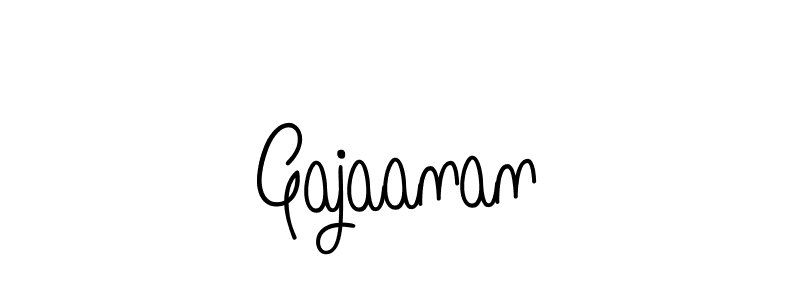 How to make Gajaanan name signature. Use Angelique-Rose-font-FFP style for creating short signs online. This is the latest handwritten sign. Gajaanan signature style 5 images and pictures png