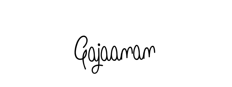 How to make Gajaanan name signature. Use Angelique-Rose-font-FFP style for creating short signs online. This is the latest handwritten sign. Gajaanan signature style 5 images and pictures png