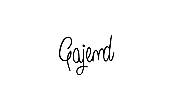 How to Draw Gajend signature style? Angelique-Rose-font-FFP is a latest design signature styles for name Gajend. Gajend signature style 5 images and pictures png